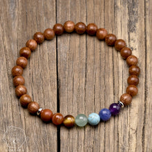 Cargar imagen en el visor de la galería, Set Japamala 7 Chakras - 108 cuentas