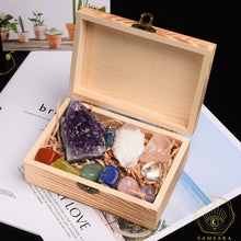 Carica l'immagine nel visualizzatore di Gallery, Kit Piedras Curativas + 7 Chakras by Samsara (11 piezas)