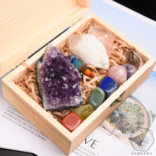 Carica l'immagine nel visualizzatore di Gallery, Kit Piedras Curativas + 7 Chakras by Samsara (11 piezas)