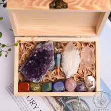 Carica l'immagine nel visualizzatore di Gallery, Kit Piedras Curativas + 7 Chakras by Samsara (11 piezas)