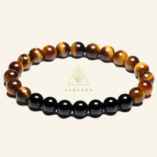 Cargar imagen en el visor de la galería, Set Protector - Colgante & Pulsera de piedras naturales - 108 cuentas