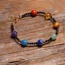 Cargar imagen en el visor de la galería, Pulsera 7 Chakras