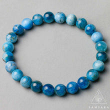 Cargar imagen en el visor de la galería, Pulsera de la Transformación - Apatita azul
