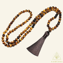 Cargar imagen en el visor de la galería, Set Protector - Colgante & Pulsera de piedras naturales - 108 cuentas