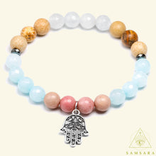 Cargar imagen en el visor de la galería, Pulsera Yoga - Jamsa (Hamsa)