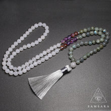 Cargar imagen en el visor de la galería, Set Equilibrio - Colgante & Pulsera de piedras naturales - 108 cuentas