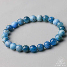 Cargar imagen en el visor de la galería, Pulsera de la Transformación - Apatita azul