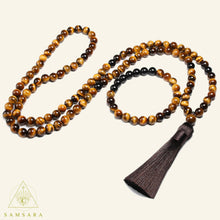Cargar imagen en el visor de la galería, Set Protector - Colgante & Pulsera de piedras naturales - 108 cuentas