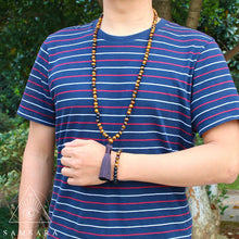 Cargar imagen en el visor de la galería, Set Protector - Colgante & Pulsera de piedras naturales - 108 cuentas