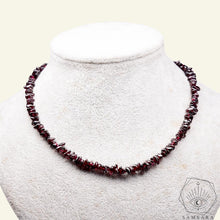 Cargar imagen en el visor de la galería, Collar-Pulsera Esencial Granate