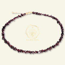 Cargar imagen en el visor de la galería, Collar-Pulsera Esencial Granate