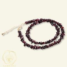 Cargar imagen en el visor de la galería, Collar-Pulsera Esencial Granate