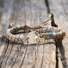 Cargar imagen en el visor de la galería, Pulsera de la vida - Amazonita