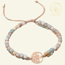 Cargar imagen en el visor de la galería, Pulsera de la vida - Amazonita