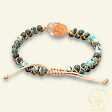 Cargar imagen en el visor de la galería, Pulsera de la vida - Turquesa Africana